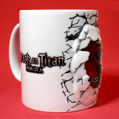 Attack on Titan Taza 3D