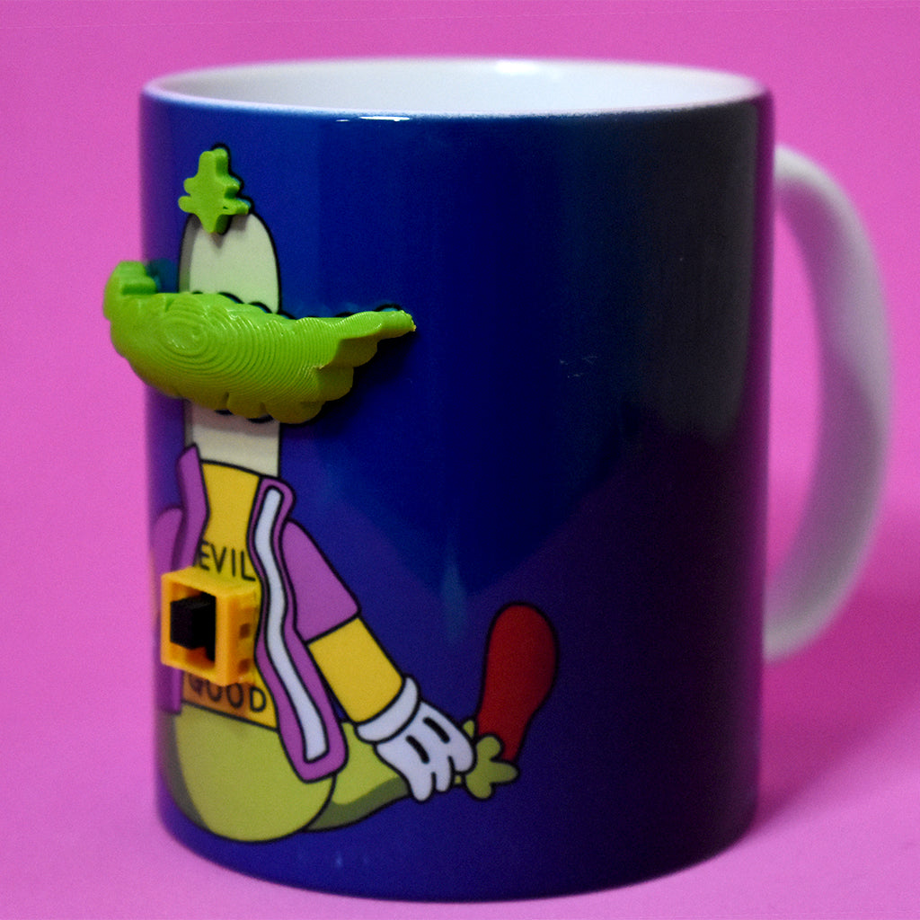 Krusty El Payaso Taza 3D