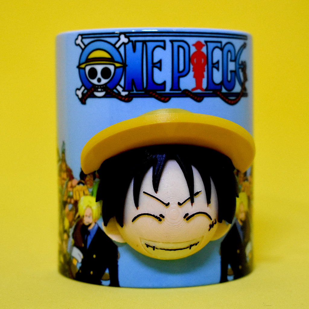 Luffy Taza 3D