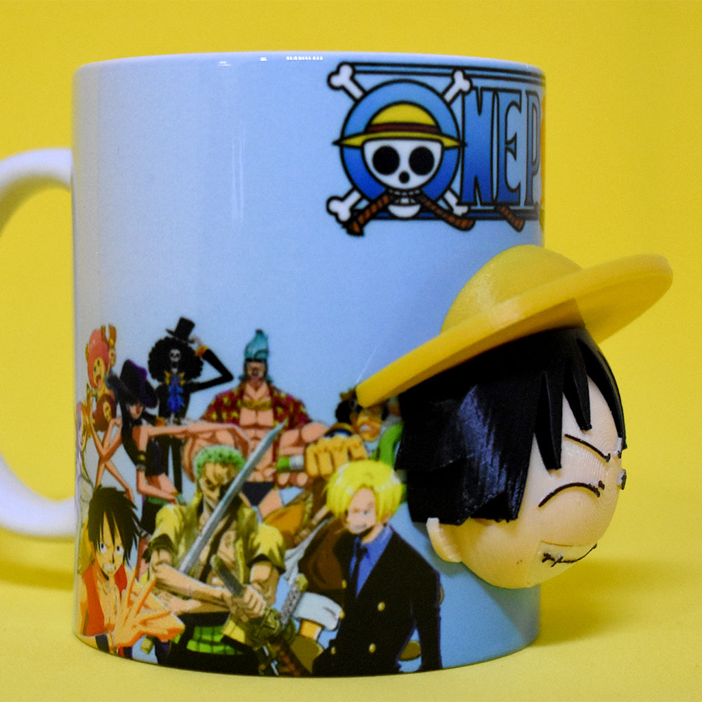 Luffy Taza 3D