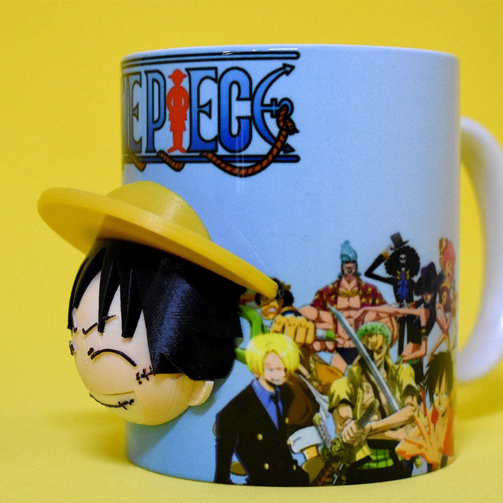 Luffy Taza 3D