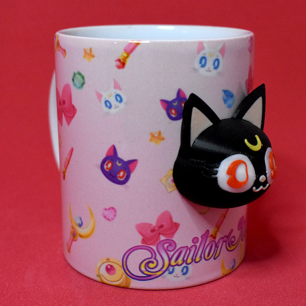 Luna Taza 3D