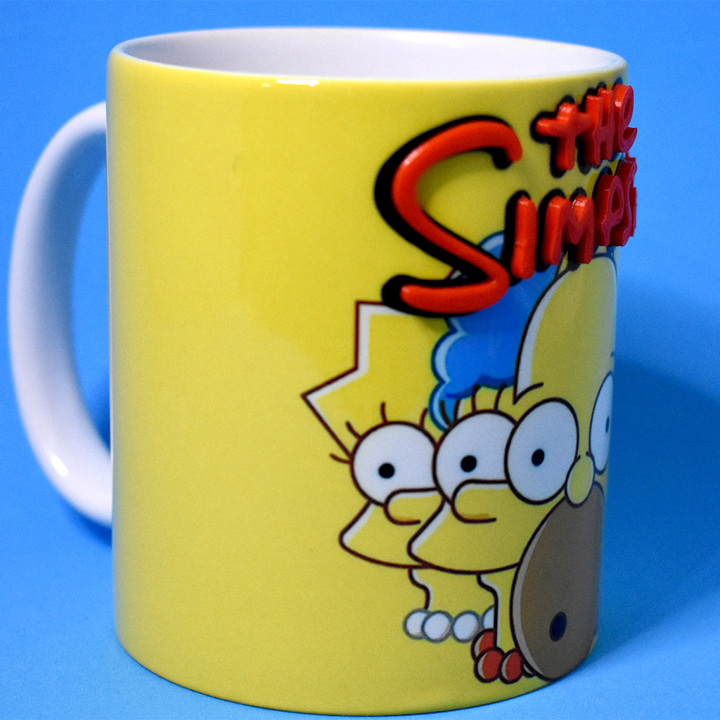 Los Simpson Taza 3D