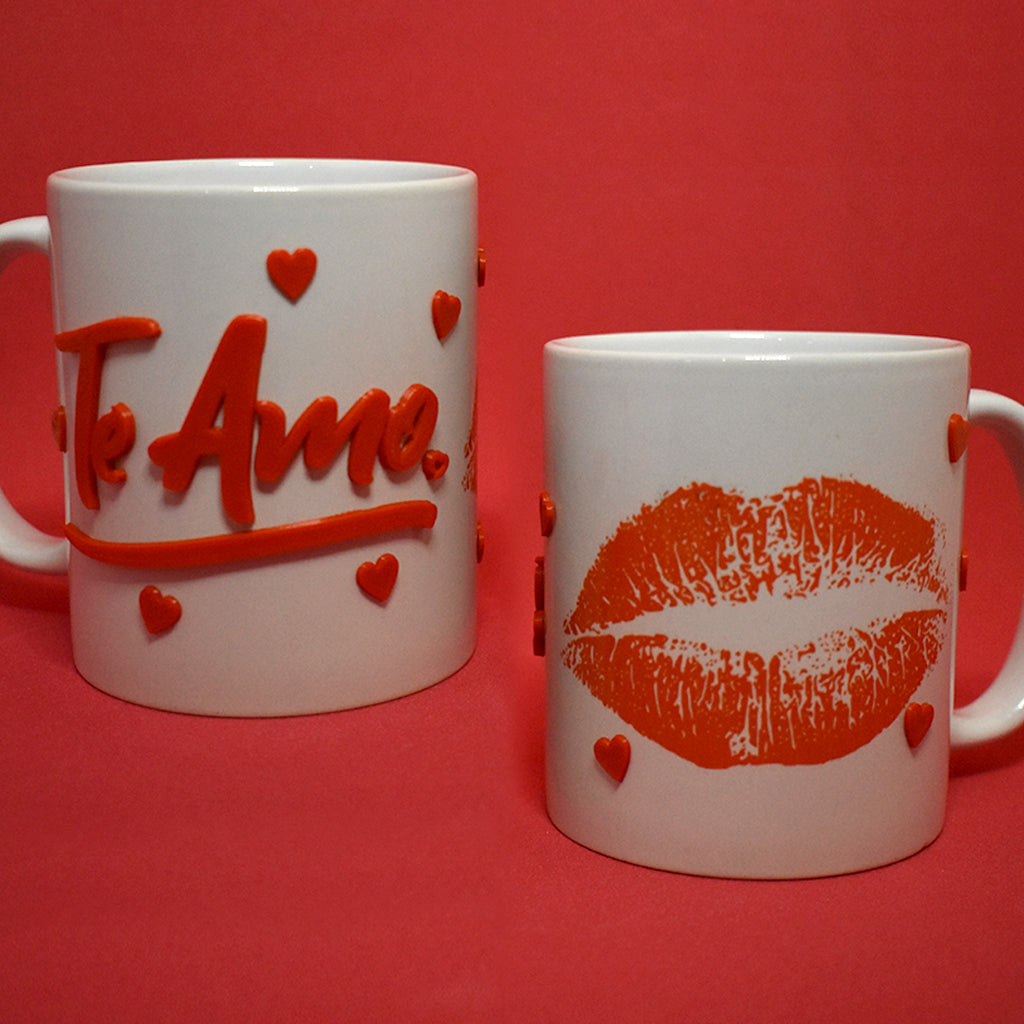 Te Amo Taza 3D