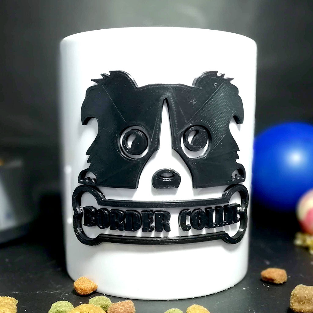 Border Collie Taza3D
