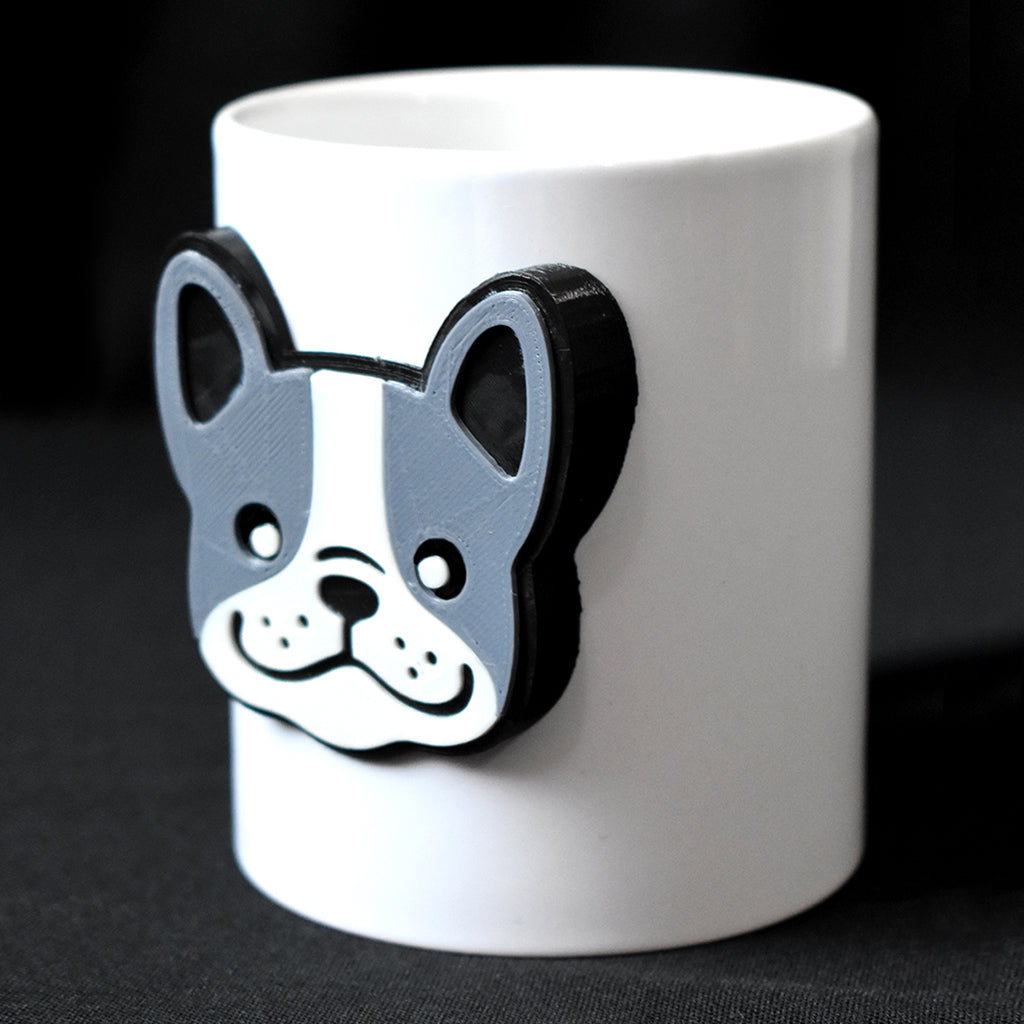 Bulldog Francés Taza 3D