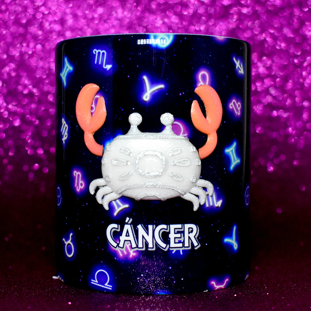 Cancer Taza 3D