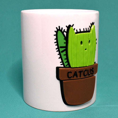 Catcus Taza 3D