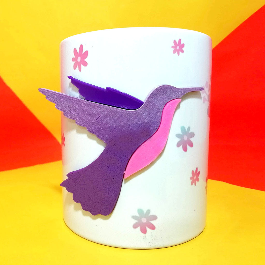 Colibri Taza 3D