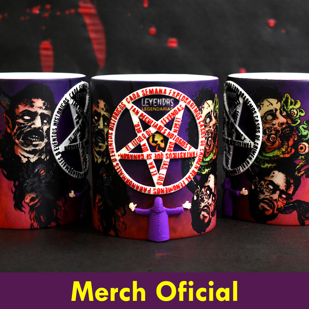 Evocación Taza 3D Mágica Leyendas Legendarias
