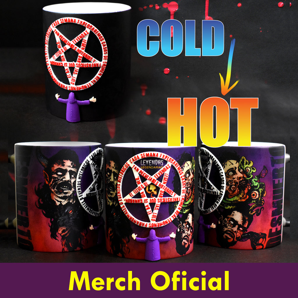Evocación Taza 3D Mágica Leyendas Legendarias