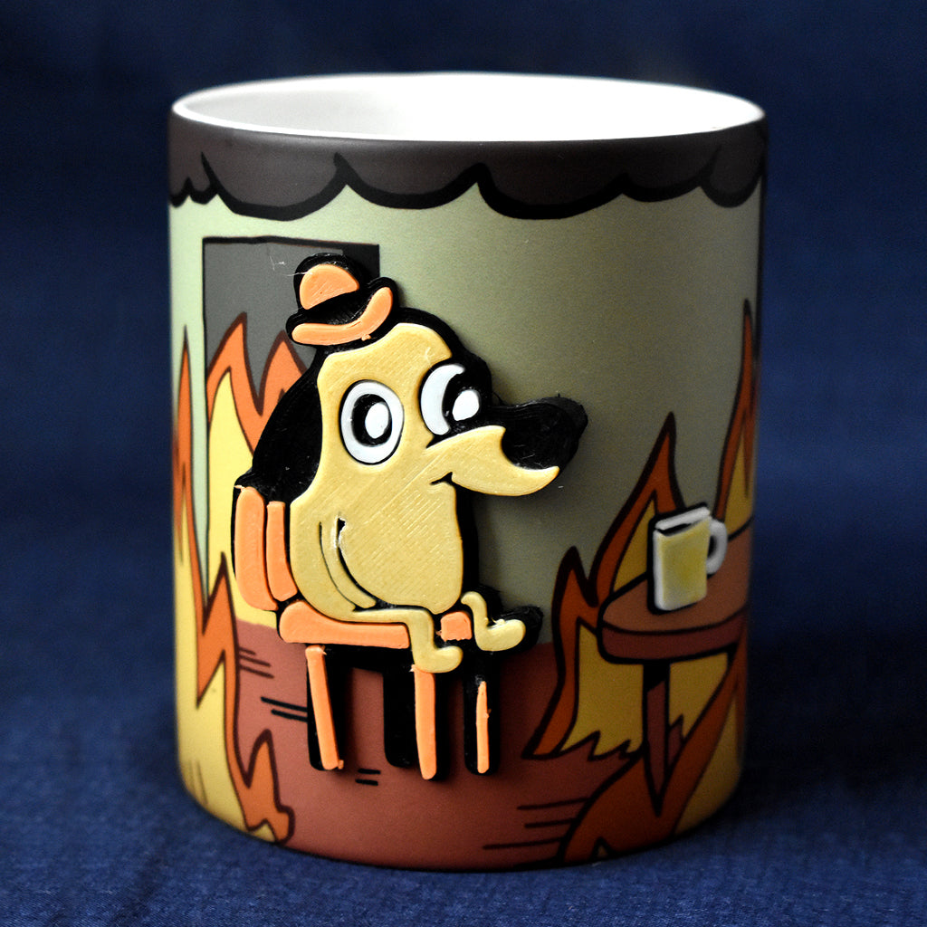 This is Fine Taza 3D Mágica
