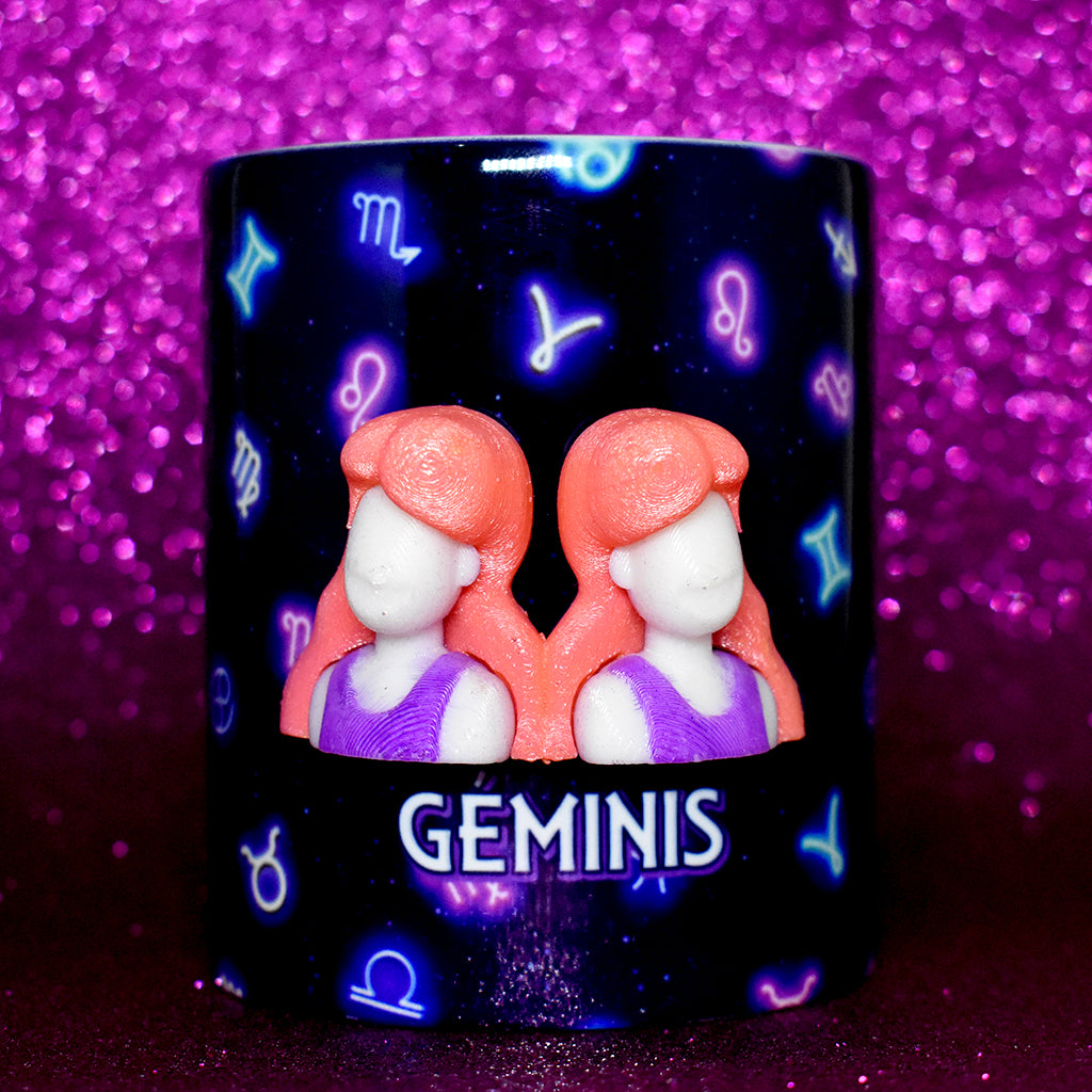 Geminis Taza 3D