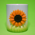 Girasol Taza 3D