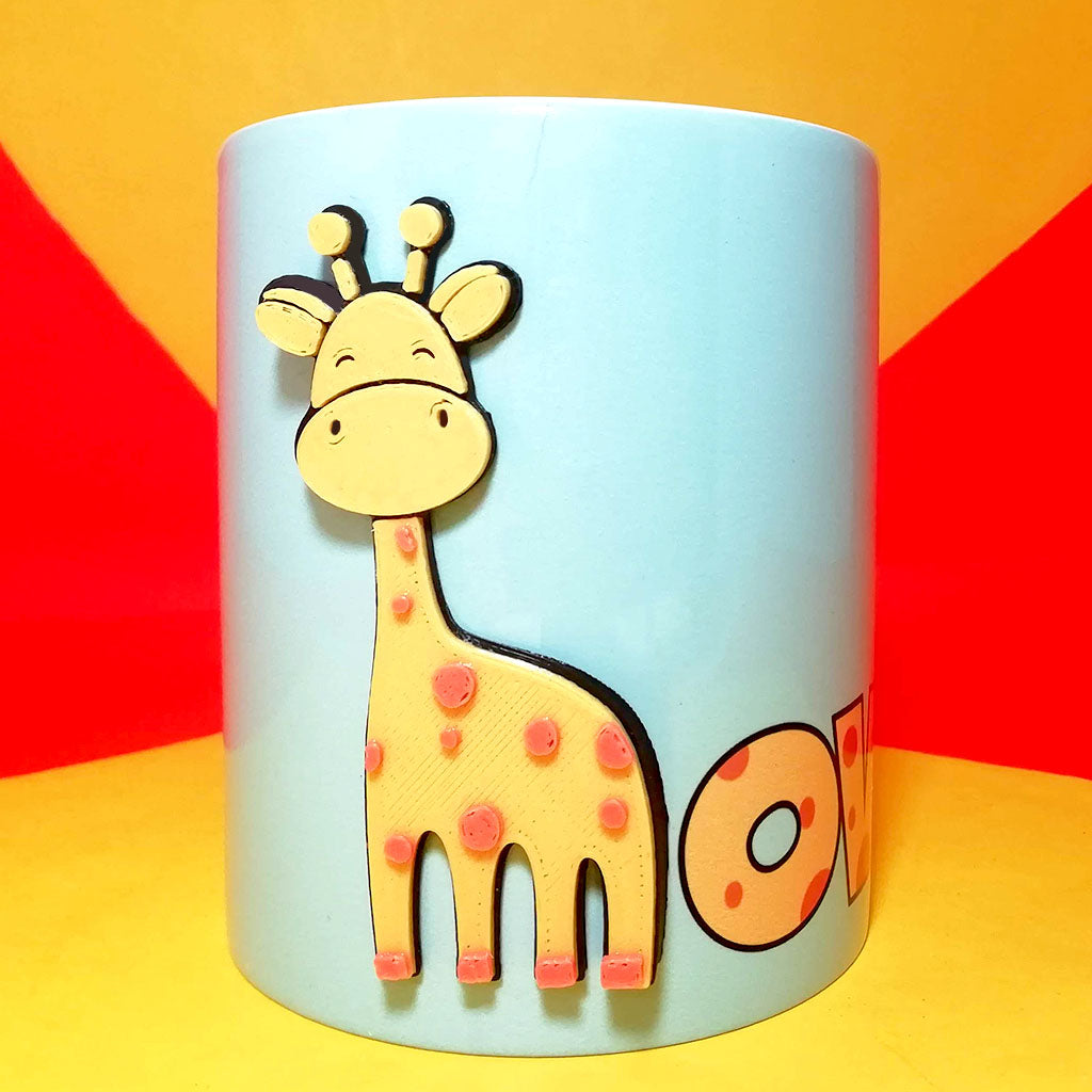 Jirafa Taza3D