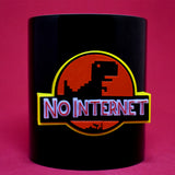 No Internet Taza 3D