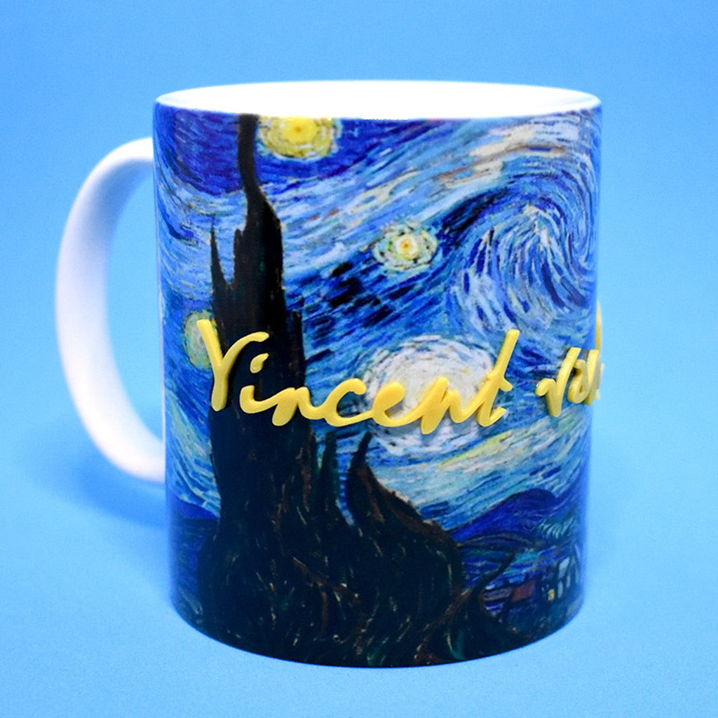 Noche Estrellada Taza 3D