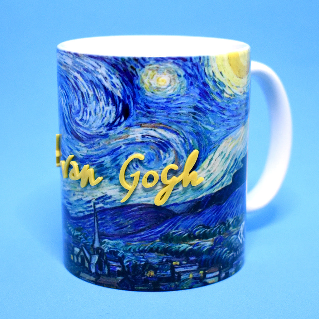 Noche Estrellada Taza 3D