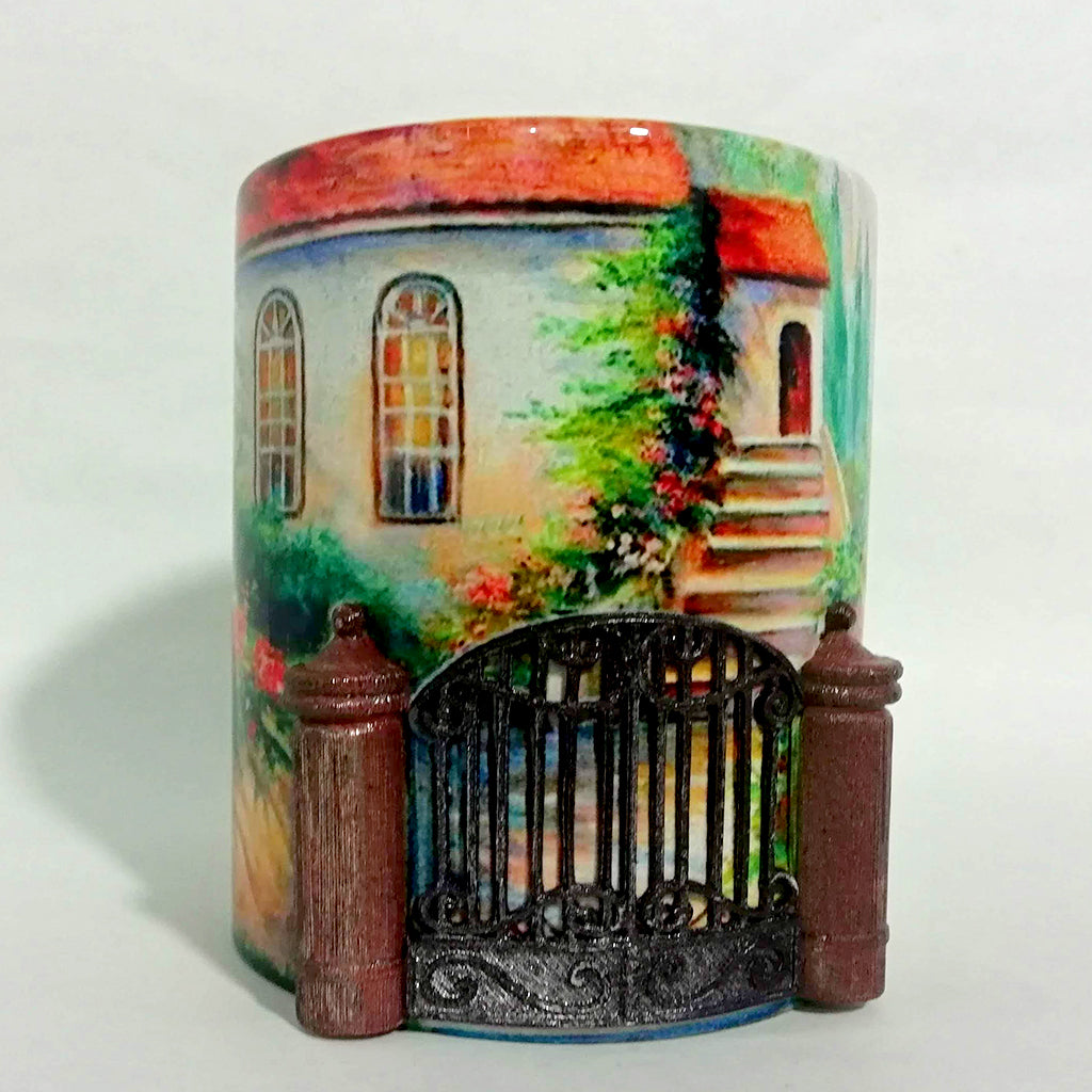 Paisaje Taza 3D