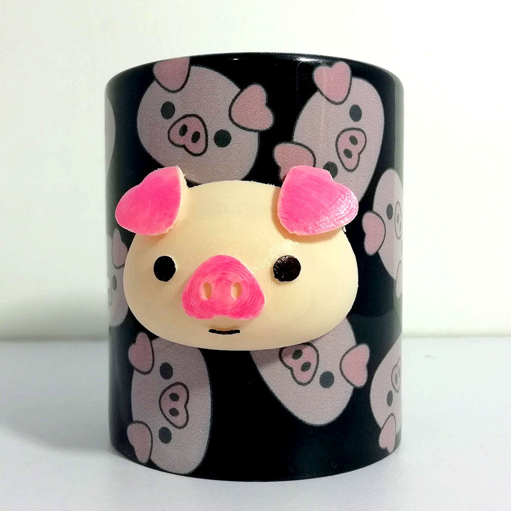 Puerquito Taza 3D