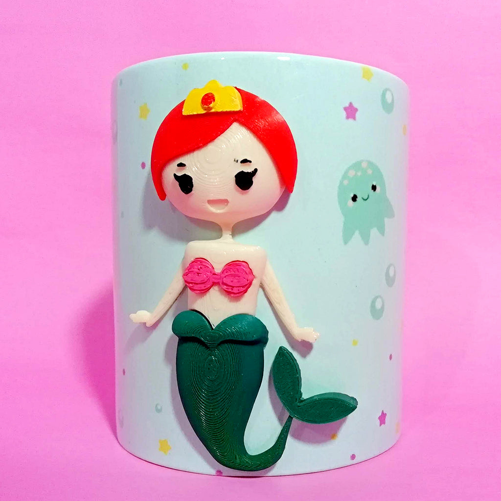 Sirena Taza 3D