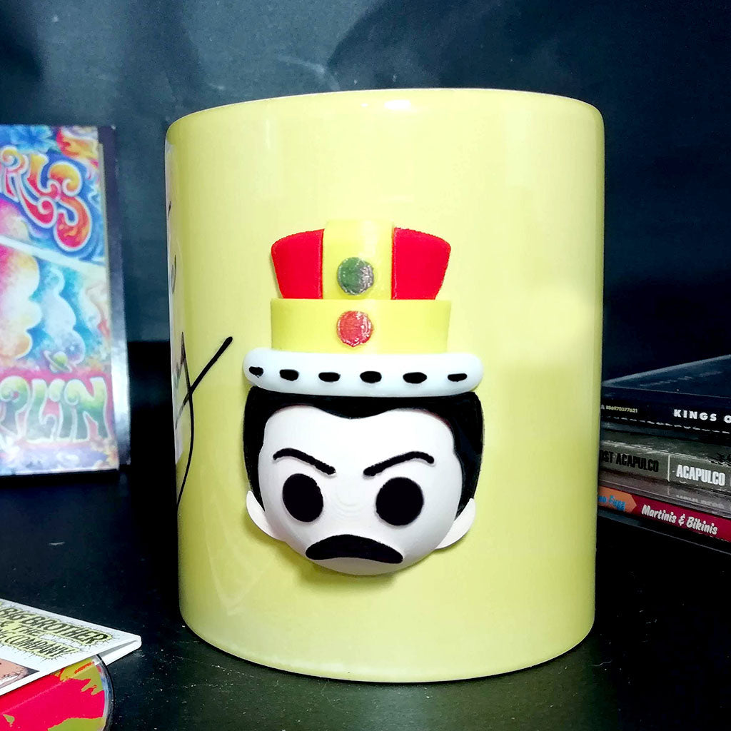 Dios Salve a la Reina Taza 3D