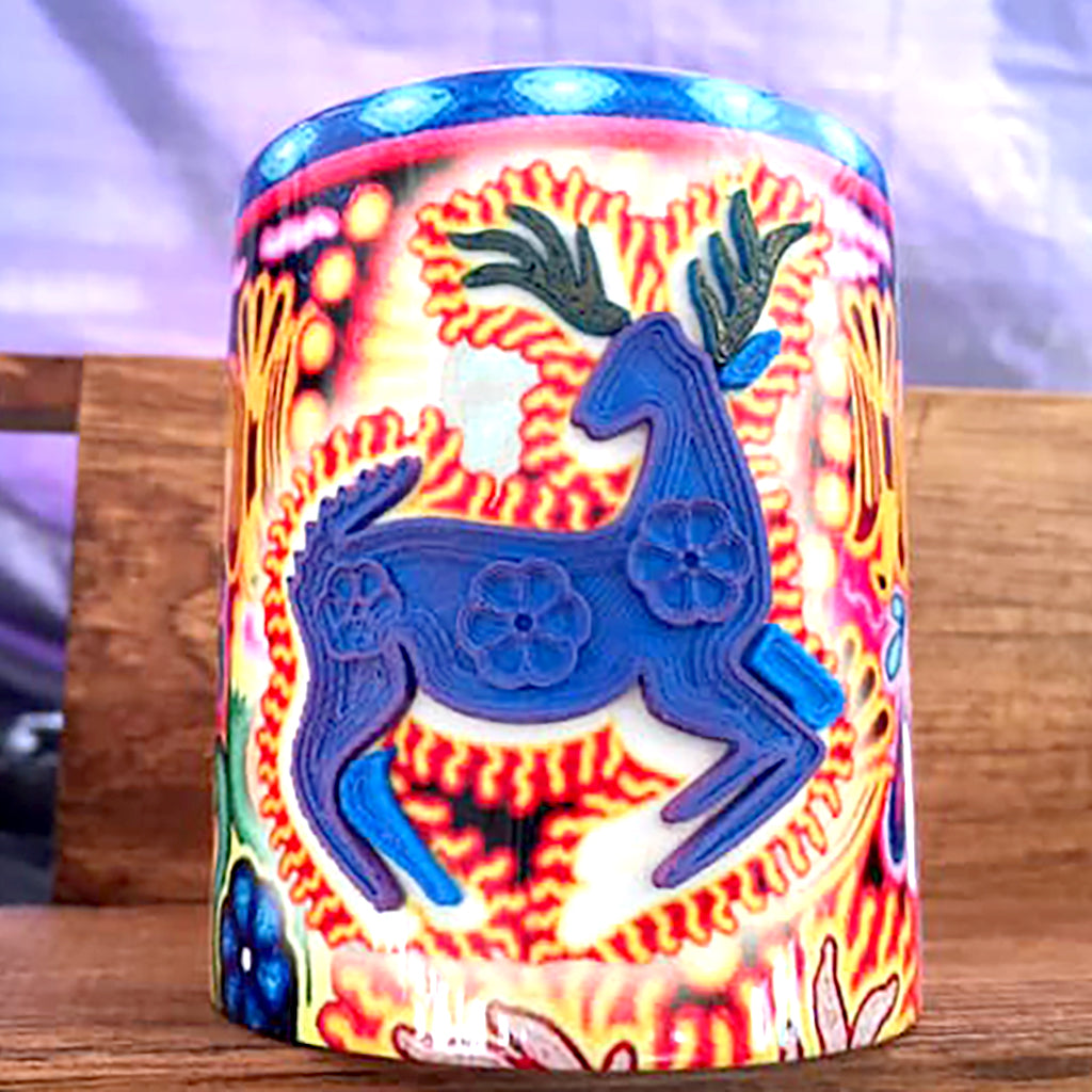 Venado Sierra Madre Occidental Taza 3D